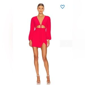 Revolve Superdown red mini dress